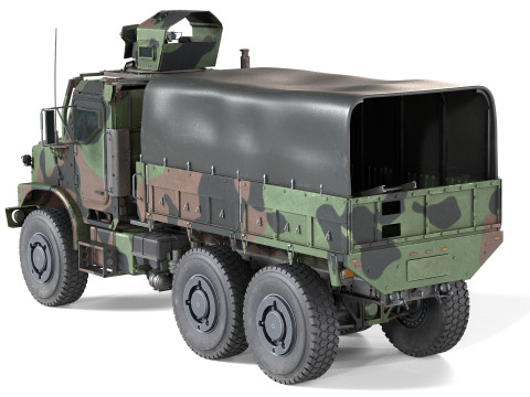 Oshkosh MTVR Amk23 Modelo 3D