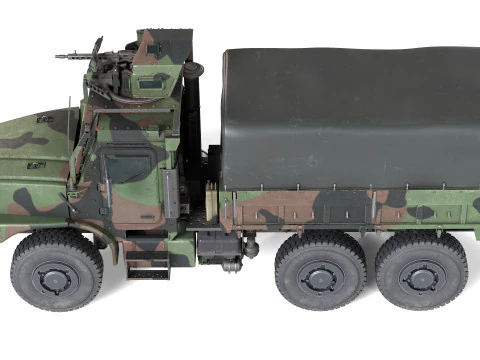 Oshkosh MTVR Amk23 3D Model