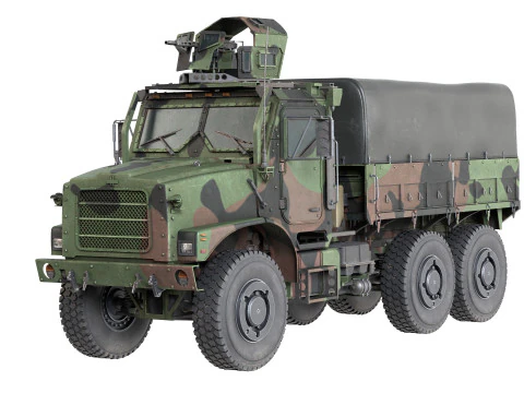 Oshkosh MTVR Amk23 3D Model