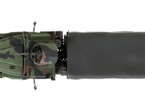 Oshkosh MTVR Amk23 3D Model