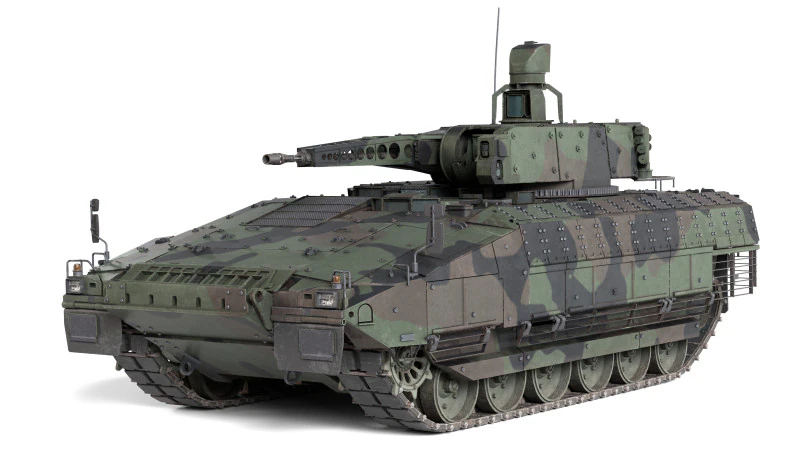 Puma 6x6 IFV 3D Model .c4d .max .obj .3ds .fbx .stl .blend 