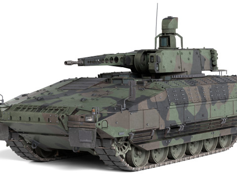 Puma 6x6 IFV Modelo 3D