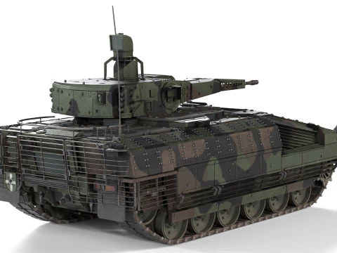 Puma 6x6 IFV 3D Model
