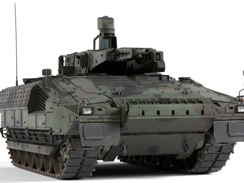 Puma 6x6 IFV 3D Model