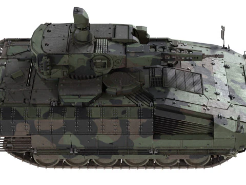 Puma 6x6 IFV 3D Model