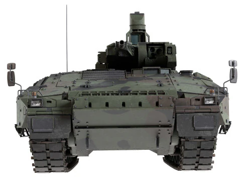 Puma 6x6 IFV 3D Model