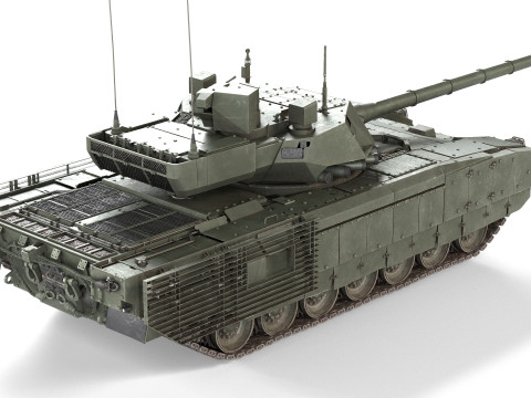 T14 Armata Russian MBT 3D 模型