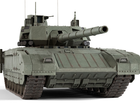 T14 Armata Russian MBT 3D 模型