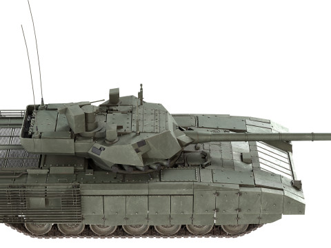 T14 Armata Russian MBT 3D 模型