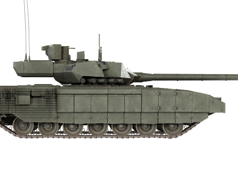 T14 Armata Russian MBT 3D 模型