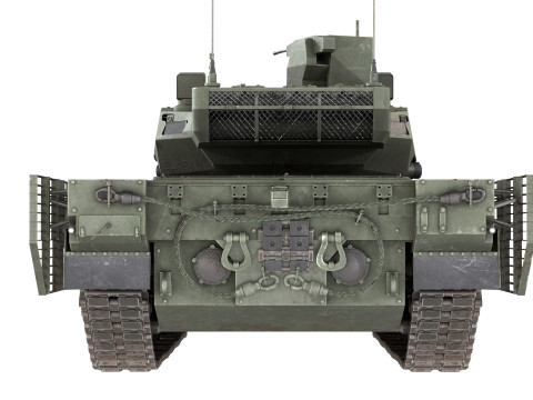 T14 Armata Russian MBT 3D 模型