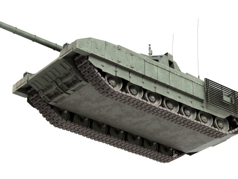 T14 Armata Russian MBT 3D 模型