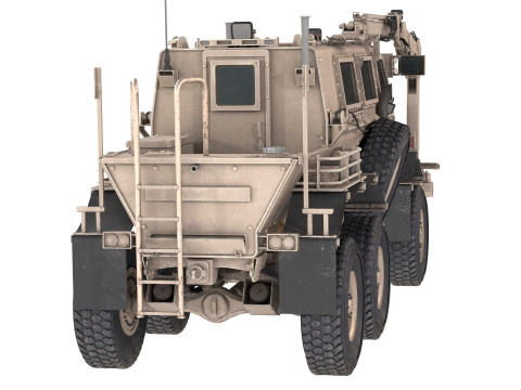 Buffalo MRAP Vehicle Modello 3D