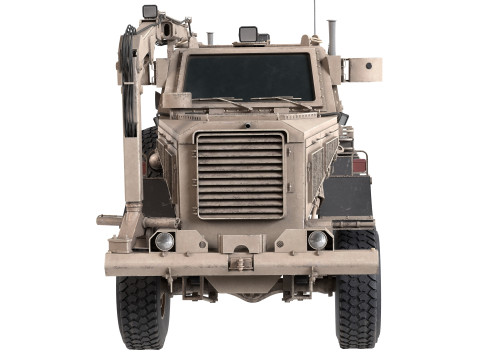 Buffalo MRAP Vehicle Modello 3D