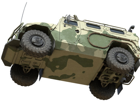 GAZ 2330 Tigr HMMWV 3D Model