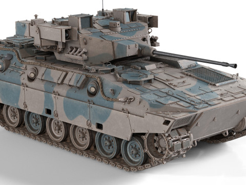 Japanese Type 89 IFV Tank Model 3D