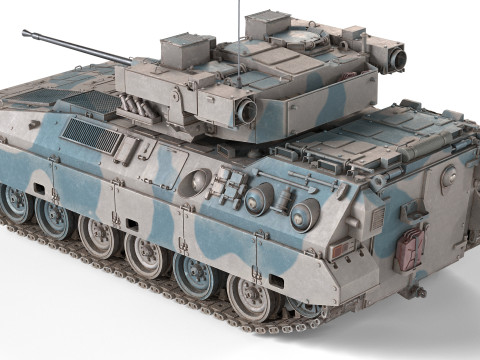 Japanese Type 89 IFV Tank Model 3D