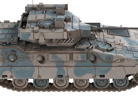 Japanese Type 89 IFV Tank 3D Model