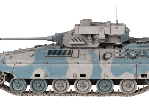 Japanese Type 89 IFV Tank 3D Model