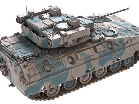 Japanese Type 89 IFV Tank Model 3D