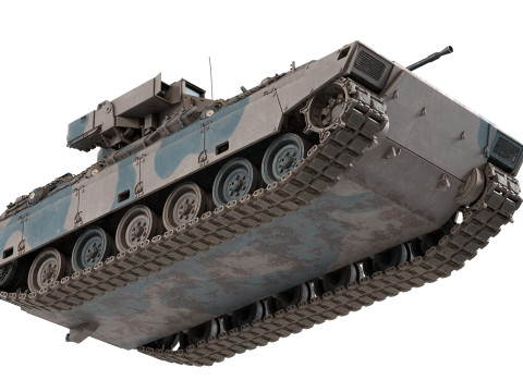 Japanese Type 89 IFV Tank Model 3D
