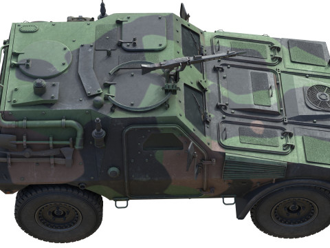 Panhard General Defence Vehicle 3D मॉडल