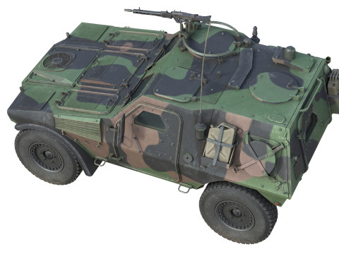 Panhard General Defence Vehicle 3D मॉडल