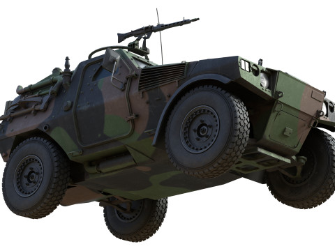 Panhard General Defence Vehicle 3D मॉडल