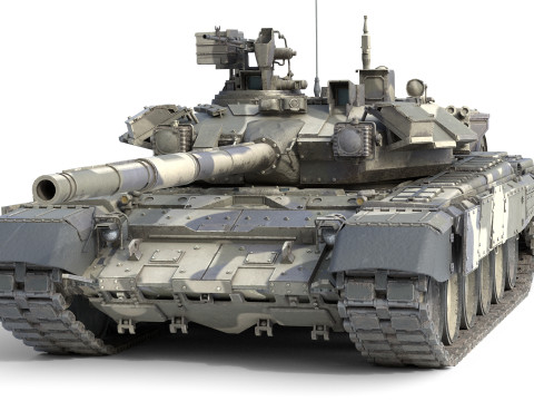 T90 A Tank 3D Model