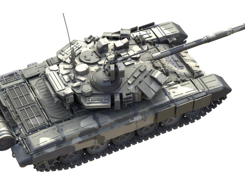 T90 A Tank 3D Model
