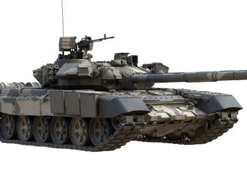T90 A Tank 3D Model