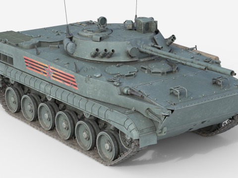 BMP 3 Tank Infantry Fighting Vehicle Modello 3D