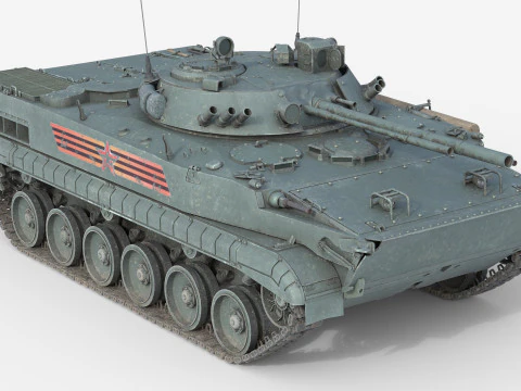 БМП 3 Танк БМП 3D Модель