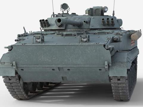 BMP 3 Tank Infantry Fighting Vehicle 3D Model