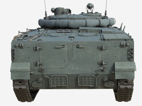 BMP 3 Tank Infantry Fighting Vehicle 3D Model