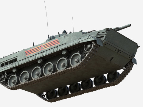BMP 3 Tank Infantry Fighting Vehicle 3D Model
