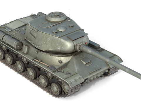 IS 2 Soviet Heavy Tank 3Dモデル