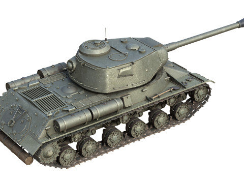 IS 2 Soviet Heavy Tank 3Dモデル