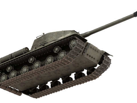 IS 2 Soviet Heavy Tank 3Dモデル