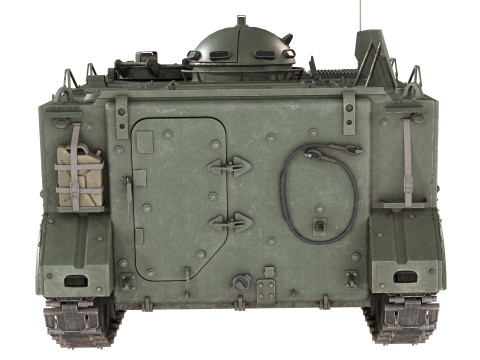 M132 Zippo Armored Flamethrower 3D-Modell