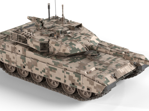Norinco VT-4 tank 3Dモデル