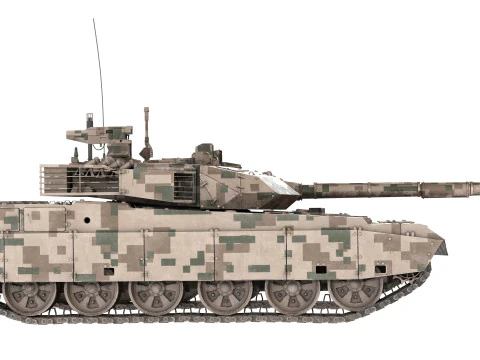 Norinco VT-4 tank 3D Model