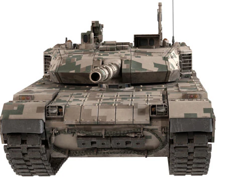 Norinco VT-4 tank 3D Model