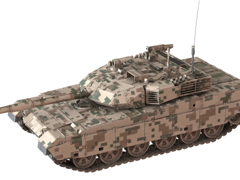 Norinco VT-4 tank 3Dモデル