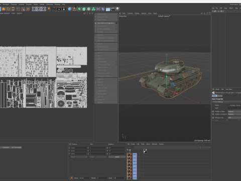 T 34 Soviet Medium Tank model 3D 模型