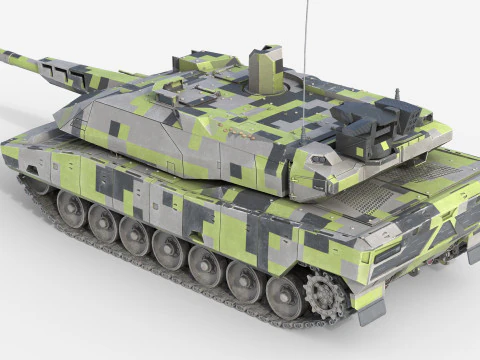 5 Military Vehicles Collection v14 3D Model