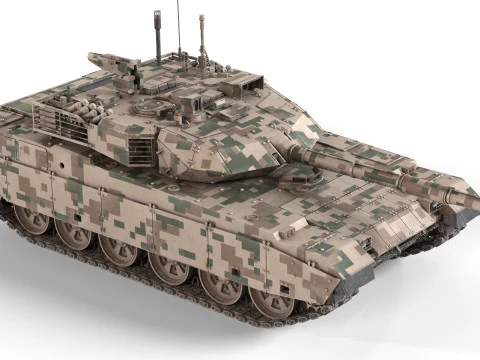 5 Military Vehicles Collection v14 3D Model