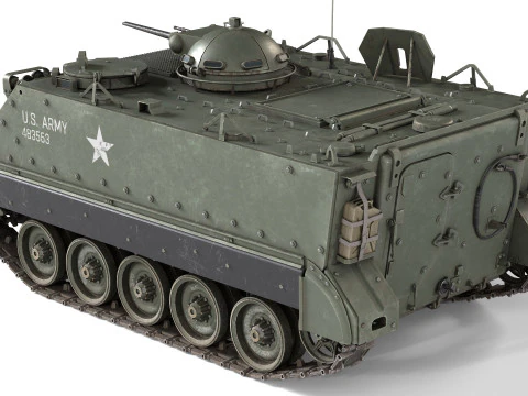 10 Military Vehicles Collection v6 3D Model