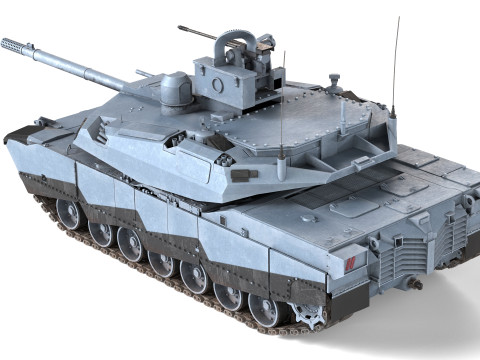 ABRAMS-X Tank 3D-Modell