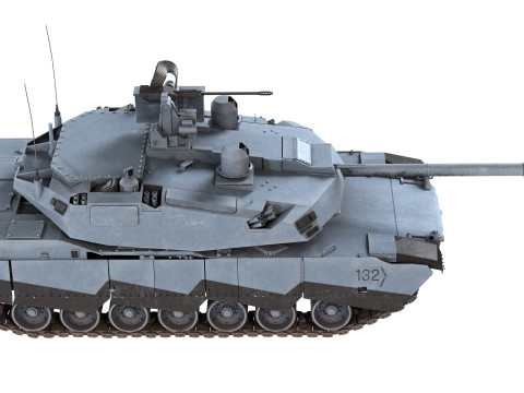 ABRAMS-X Tank 3D-Modell